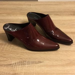 NWOT Studio Spiga Patent Leather Slip On